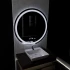 Oglinda LED Rotunda, 100cm, Celeste MotionGlow Marcello, Sistem Dezaburire, Ceas & Termometru, Dimabila [3]