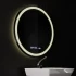 Oglinda LED Rotunda, Diametru 50cm, Celeste MotionGlow Marcello, Sistem Dezaburire, Ceas & Termometru, Dimabila, Lumina Calda Neutra Rece 3000K/4000K/6000K [4]