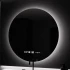 Oglinda LED Rotunda, 70cm, Serenite MotionGlow Marcello, Sistem Dezaburire, Ceas & Termometru, Dimabila [4]