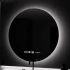 Oglinda LED Rotunda, 80cm, Serenite MotionGlow Marcello, Sistem Dezaburire, Ceas & Termometru, Dimabila [4]