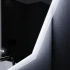 Oglinda LED 60cm, POLIGON Senzor MotionGlow Marcello, Sistem Dezaburire, Ceas & Termometru, Dimabila [2]