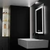 Oglinda LED Rectangulara, 60x80cm, Venezia Senzor MotionGlow Marcello, Sistem Dezaburire, Ceas & Termometru, Dimabila, Lumina Calda Neutra Rece 3000K/4000K/6000K [4]