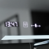 Oglinda LED Rectangulara, 60x80cm, Rayonnement MotionGlow Marcello, Sistem Dezaburire, Ceas & Termometru, Dimabila [2]