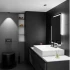 Oglinda LED Rectangulara, 60x80cm, Rayonnement MotionGlow Marcello, Sistem Dezaburire, Ceas & Termometru, Dimabila [3]