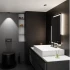 Oglinda LED Rectangulara, 60x80cm, Rayonnement MotionGlow Marcello, Sistem Dezaburire, Ceas & Termometru, Dimabila [4]