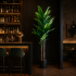 Planta Artificiala Copac Tip Bananier, 190 cm, 3 tulpini, 27 frunze, Verde, cu Ghiveci [2]