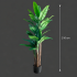 Planta Artificiala Copac Tip Bananier, 210 cm, 31 frunze, Verde, cu Ghiveci [4]
