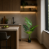 Planta Artificiala Tip Filodendron, 6 frunze, 120 cm, Verde [3]