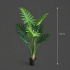 Planta Artificiala Tip Filodendron, 8 frunze, 140 cm, Verde [4]