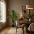 Planta Artificiala Copac Tip Palmier Regal, 160 cm, 7 frunze, Verde, cu Ghiveci [3]
