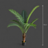 Planta Artificiala Copac Tip Palmier Regal, 160 cm, 7 frunze, Verde, cu Ghiveci [4]