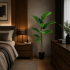 Planta Artificiala Tip Monstera Deliciosa, 11 frunze, 160 cm, Verde [3]