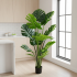 Planta Artificiala Tip Monstera Deliciosa, Cu Frunze Bogate, 160 cm, Verde [2]