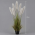 Planta Artificiala Iarba Ornamentala, 220cm, cu 7 fire, Stuf sj Iarba, Verde si Gri, Fara Ghiveci [2]