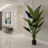 Planta Artificiala Tip Alocasia, 14 frunze, 170 cm, Verde [2]