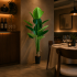 Planta Artificiala Tip Strelitzia, 180 cm, 15 frunze, Verde [3]