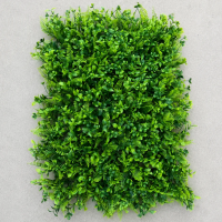 Planta Artificiala Panou de Gard Viu Cimisir, 40 x 60 cm, Verde
