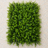 Planta Artificiala Panou de Gard Viu Eucalipt Mixt, 40 x 60 cm, Verde