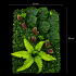 Planta Artificiala Panou de Gard Viu Mix Monstera, 40 x 60 cm, Verde [3]