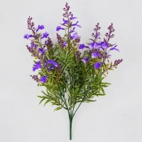 Planta Artificiala, Floare Decorativa de Lavanda, 5 Ramuri, 41 cm, Mov Verde si Alb, Set de 2 Bucati Planta Artificiala, Floare Decorativa de Lavanda, 5 Ramuri, 41 cm, Mov Verde si Alb, Set de 2 Bucati