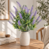 Planta Artificiala, Floare Decorativa de Lavanda, 18 Ramuri, 54 cm, Mov si Verde, Set de 2 Bucati [3]
