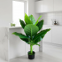 Planta Artificiala Tip Bananier Musa, 100 cm, Verde [3]