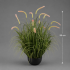 Planta Artificiala Iarba Ornamentala Tip Coada de Pisica, 90 cm, 13 tulpini, Iarba curbata si Spice, Verde, Fara Ghiveci [2]