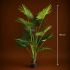 Planta Artificiala Tip Palmier Livistona Evantai, 12 frunze, 180 cm, Verde [4]