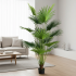 Planta Artificiala Tip Palmier Livistona Evantai, 15 frunze, 200 cm, Verde [2]