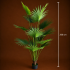Planta Artificiala Tip Palmier Livistona Evantai, 15 frunze, 200 cm, Verde [4]