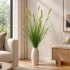 Planta Artificiala Iarba Ornamentala Tip Coada Vulpii, 100 cm, cu 12 Spice, Verde, Fara Ghiveci [3]