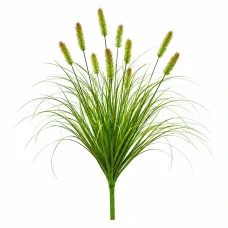 Planta Artificiala Iarba Ornamentala Tip Coada Vulpii, 100 cm, cu 12 Spice, Verde si Maro, Fara Ghiveci Planta Artificiala Iarba Ornamentala Tip Coada Vulpii, 100 cm, cu 12 Spice, Verde si Maro, Fara Ghiveci
