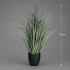 Planta Artificiala Iarba Ornamentala Tip Dracaena, 93 cm, Verde, Fara Ghiveci [2]