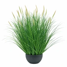 Planta Artificiala, Iarba Ornamentala in Ghiveci Tip Coada Vulpii, 70 cm, cu 25 Spice, Verde si Roz Planta Artificiala, Iarba Ornamentala in Ghiveci Tip Coada Vulpii, 70 cm, cu 25 Spice, Verde si Roz