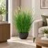 Planta Artificiala, Iarba Ornamentala in Ghiveci Tip Coada Vulpii, 70 cm, cu 25 Spice, Verde si Roz [3]
