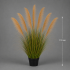 Planta Artificiala Iarba Ornamentala, 110 cm, cu 7 fire, Stuf si Iarba, Verde Tomnal, Fara Ghiveci [2]