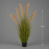 Planta Artificiala Iarba Ornamentala, 90 cm, cu 5 Fire, Stuf si Iarba, Verde Tomnal, Fara Ghiveci [2]
