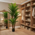 Planta Artificiala Copac Tip Palmier, 3 Brate, 190 cm, Verde, cu Ghiveci [3]