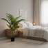 Planta Artificiala Copac Tip Palmier Kentia, 12 frunze, 120 cm, Verde, cu Ghiveci [3]