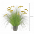 Planta Artificiala Iarba Ornamentala Tip Coada de Vulpe, 100cm, Iarba curbata cu Spice, Verde si Galben, Fara Ghiveci [3]