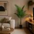 Planta Artificiala Copac Tip Palmier Kentia, Cu Frunze Elegante, 160 cm, 7 frunze, Verde, cu Ghiveci [3]