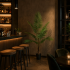 Planta Artificiala Copac Tip Palmier Kentia, Cu Frunze Elegante, 180 cm, 10 frunze, Verde, cu Ghiveci [2]