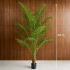 Planta Artificiala Copac Tip Palmier Kentia, Cu Frunze Elegante, 200 cm, 15 frunze, Verde, cu Ghiveci [4]