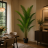 Planta Artificiala Copac Tip Palmier Kentia, Cu Frunze Elegante, 230 cm, 18 frunze, Verde, cu Ghiveci [2]
