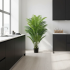 Planta Artificiala Tip Palmier Areca, 15 frunze, 150 cm, Verde [3]
