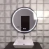 Oglinda LED Rotunda 60cm, Lucea Touch, Rama Neagra, Sistem Dezaburire, Dimabila [3]
