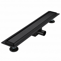 Sifon Tip Rigola Pardoseala 7 x 50 cm, Inox 304, Negru