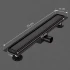 Sifon Tip Rigola Pardoseala 7 x 70 cm, Inox 304, Negru [3]