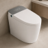 Toaleta YUKON, Versiunea Standard, Cu Design Modern, Alb [2]