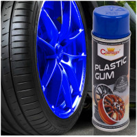 Spray Vopsea Cauciucata pentru Jante, culoare Albastra, 400ml, Champion Color Spray Vopsea Cauciucata pentru Jante, culoare Albastra, 400ml, Champion Color